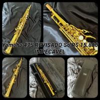 Usado, Sax Soprano Yamaha 475 Impecável  comprar usado  Brasil 