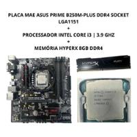 Kit Placa Asus Prime B250m + Intel Core I3 3.9ghz + Mem 8gb comprar usado  Brasil 