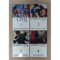 Guerra Civil Especial - 4 Volumes - Paul Jenkins E Steve Lieber - Panini Comics (2007) comprar usado  Brasil 