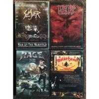 Slayer + Motörhead + Torture Squad + Rage - Dvds!!! comprar usado  Brasil 