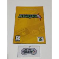 Manual Do Cartucho Star Fox 64 - Original - Nintendo 64 comprar usado  Brasil 