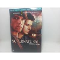Dvd - Supernatural - Terceira Temporada - Cx - 17 comprar usado  Brasil 