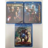 Blu Rays Originais Trilogia Homem De Ferro - Lacrados comprar usado  Brasil 