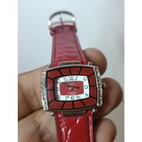 Relógio Antigo Vermelho Cadina Cristal Ver Descrição , usado comprar usado  Brasil 