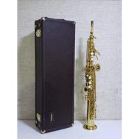 Sax Soprano Yamaha Yss 675 Dourado Japão Usado Ref: 218 comprar usado  Brasil 