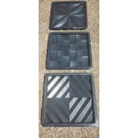 Conjunto 3 Formas Placa Gesso E Cimento Abs Decoração 3d comprar usado  Brasil 