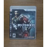 Jogo Bionic Commando Ps3 Midia Fisica Playstation Capcom Nf  comprar usado  Brasil 