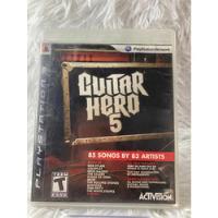 Jogo Guitar Hero 5 Ps3 Usado comprar usado  Brasil 