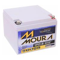 Bateria Estacionaria Moura Nobreak 12v 26ah 12mva26 comprar usado  Brasil 