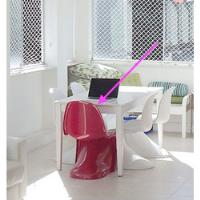 Cadeira Design Panton Curve Vermelha comprar usado  Brasil 