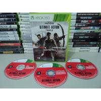 Pacote Ultimate Action Triple 3 Jogos Originais Xbox 360 comprar usado  Brasil 