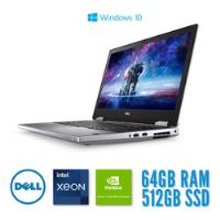 Notebook Dell 7540 -xeon E-2276 64gb Ddr4 512ssd Funcionando comprar usado  Brasil 