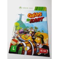Chaves Kart Xbox 360. Somente O Manual Impecável!!!! comprar usado  Brasil 