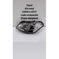 Farol Kia Soul 2009 2010 2011 Foco Simples L/e Original comprar usado  Brasil 