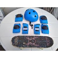 Skate E Kit De Proteção Infantil Oxelo Tamanho P, usado comprar usado  Brasil 