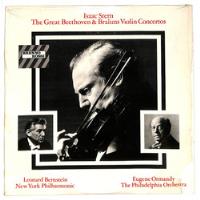 Isaac Stern - Great Beethoven & Brahms Violin Concertos - Lp comprar usado  Brasil 