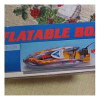 Lancha Inflável Inflatable Boat Plas-toy Brinquedo comprar usado  Brasil 