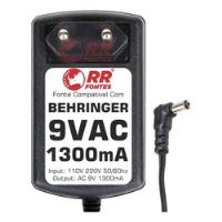Fonte Ac 9v Amplificador Behringer Tube Ultragain Mic 200, usado comprar usado  Brasil 