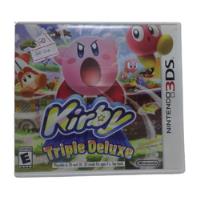 Só Caixa Kirby Triple Deluxe Nintendo 3ds N3ds Sem A Fita comprar usado  Brasil 