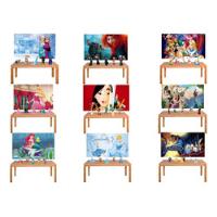 Kit Festa Princesas Disney Display + Painel 100x60cm (usado) comprar usado  Brasil 
