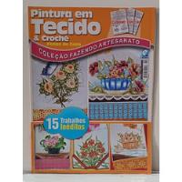 Revista Pintura Em Tecido & Crochê Panos De Copa Nº 46 comprar usado  Brasil 
