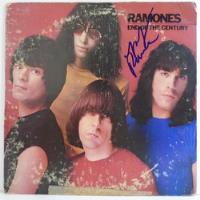 Usado, Ramones - End Of The Century Lp Autografado Marky Ramone comprar usado  Brasil 