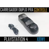 Carregador Duplo Pra Controle Ps4 Playstation 4 - Xbw1 comprar usado  Brasil 