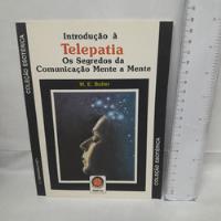 Livro Coleção Esoterica W E Butler Introdução A Telepatia    @2 comprar usado  Brasil 