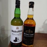 Whisky Black & White É Royal Label 1 Lt 40% Lac. Orig. 2003. comprar usado  Brasil 