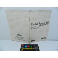 Somente O Manual Tectoy Do Master System 3 Compact - Loja Rj comprar usado  Brasil 