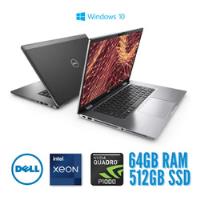 Notebook Dell 7530 - Xeon E2176 64gb Ddr4 512ssd Funcionando comprar usado  Brasil 