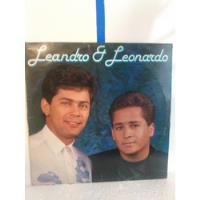 Lp Leandro E Leonardo 1991 Com Encarte  comprar usado  Brasil 