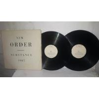 Lp New Order Substance Duplo + Encarte Envelope 1987 , usado comprar usado  Brasil 