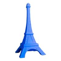 Usado, Luminária Abajur De Mesa Quarto Torre Eiffel Paris - Azul comprar usado  Brasil 