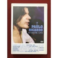 Usado, Dvd - Paulo Ricardo - Acoustic Live - Seminovo comprar usado  Brasil 