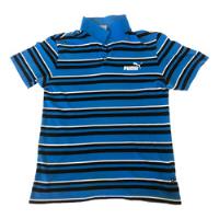 Camiseta Polo Puma Ess Striped Pique, usado comprar usado  Brasil 