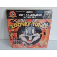 Mousepad Antigo Looney Tunes 2000 Warner Bros C/ Calculadora, usado comprar usado  Brasil 