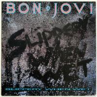 Lp Bon Jovi Slippery When Wet ( 1986 Uk 1st Press ), usado comprar usado  Brasil 