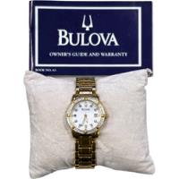 Usado, Relógio Bulova Feminino Diamond C637584 Ouro Folha+ Cristais comprar usado  Brasil 