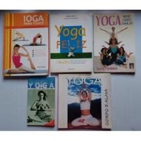 Coleção Com 5 Livros De Yoga: Yoga Para Todos + Yoga Feliz + Yoga, Mente, Corpo, Emoção + Yoga E Seus Benefícios Para A Mulher De Nossos Dias + Yoga Corpo E Alma comprar usado  Brasil 