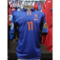Camisa Holanda Euro 2000 Vs Dinamarca Overmars 11 Oficial comprar usado  Brasil 