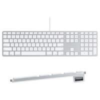 Teclado Usb Mac Apple Keyboard Numérico A1243 Mb110 Off comprar usado  Brasil 