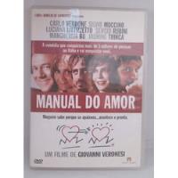 Usado, Dvd Manual Do Amor - Giovanni Veronesi - Original comprar usado  Brasil 