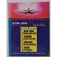 Box Dvd Elton John - Dream Ticket Four Destinations , usado comprar usado  Brasil 