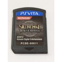Silent Hill Book Of Memories Psvita Original Loose Sony comprar usado  Brasil 