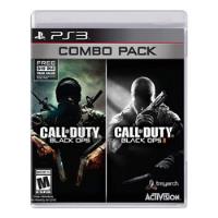 Call Of Duty Cobo Pack Cod Bo1 E Cod Bo2 Midia Fisica Play3 comprar usado  Brasil 