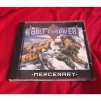 Cd Bolt Thrower - Mercenary 1998 Nacional Edição Antiga comprar usado  Brasil 