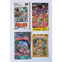 Lote 4 Manual Mario Rpg Donkey Kong Bomberman Snes Nintendo comprar usado  Brasil 