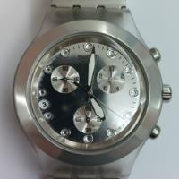 Usado, Relógio Swatch Swiss -irony Diaphane -prateado-original-raro comprar usado  Brasil 