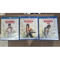 Blu Ray Trilogia Rambo Nacional Impecáveis De Coleção , usado comprar usado  Brasil 